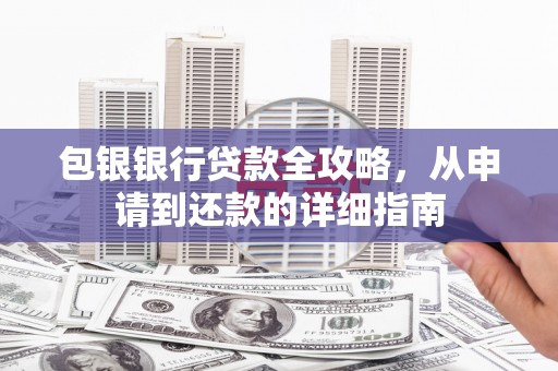 龙岗包银银行贷款全攻略，从申请到还款的详细指南