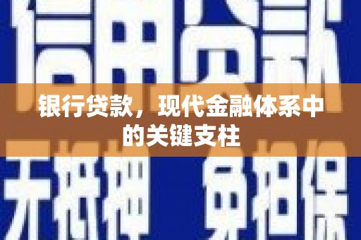 龙岗银行贷款，现代金融体系中的关键支柱