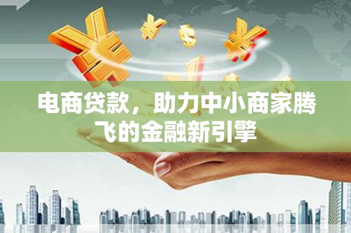 龙岗电商贷款，助力中小商家腾飞的金融新引擎