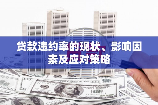 龙岗贷款违约率的现状、影响因素及应对策略