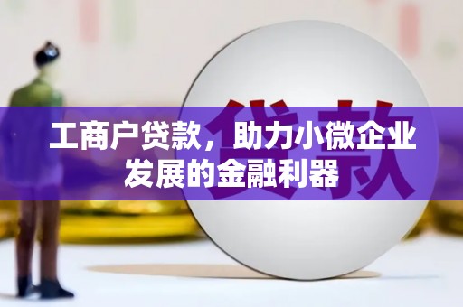 龙岗工商户贷款，助力小微企业发展的金融利器