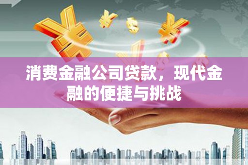龙岗消费金融公司贷款，现代金融的便捷与挑战