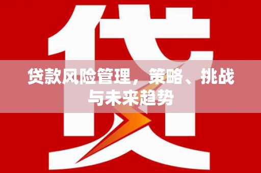 龙岗贷款风险管理，策略、挑战与未来趋势