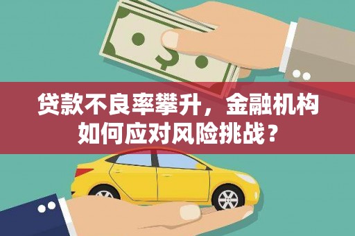 龙岗贷款不良率攀升，金融机构如何应对风险挑战？
