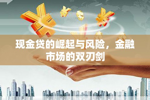 龙岗现金贷的崛起与风险，金融市场的双刃剑