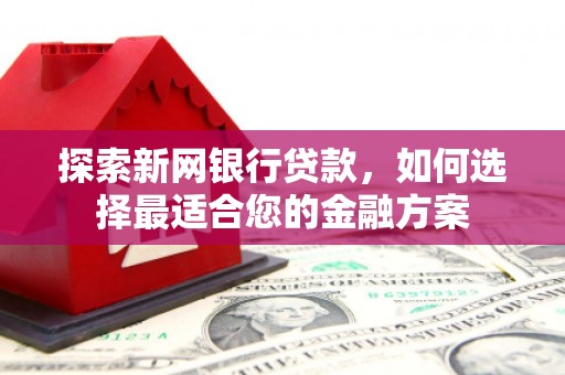 龙岗探索新网银行贷款，如何选择最适合您的金融方案