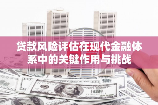 龙岗贷款风险评估在现代金融体系中的关键作用与挑战