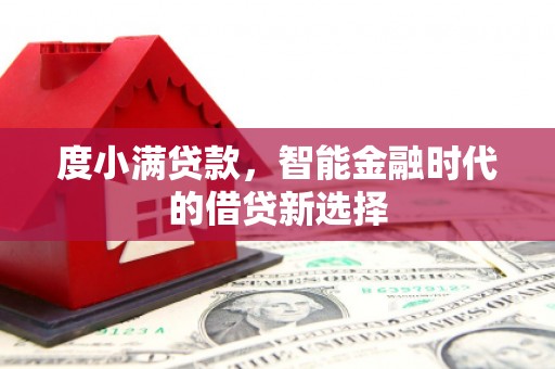 龙岗度小满贷款，智能金融时代的借贷新选择