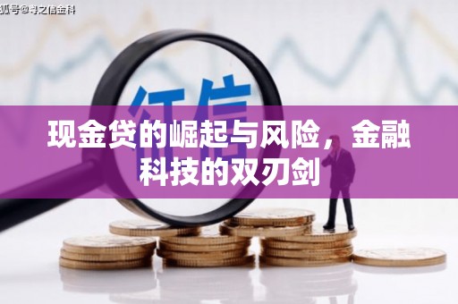 龙岗现金贷的崛起与风险，金融科技的双刃剑