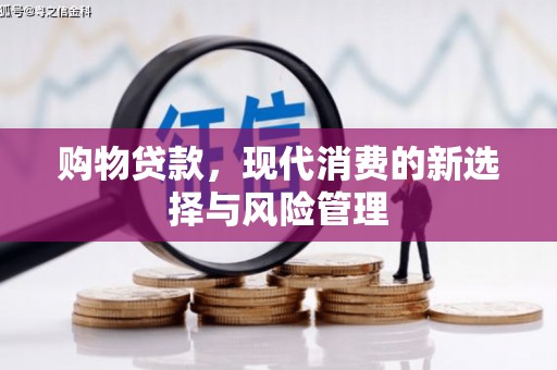 龙岗购物贷款，现代消费的新选择与风险管理