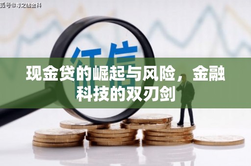 龙岗现金贷的崛起与风险，金融科技的双刃剑