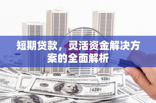 龙岗短期贷款，灵活资金解决方案的全面解析