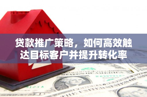 龙岗贷款推广策略，如何高效触达目标客户并提升转化率