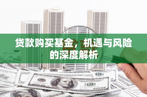 龙岗贷款购买基金，机遇与风险的深度解析