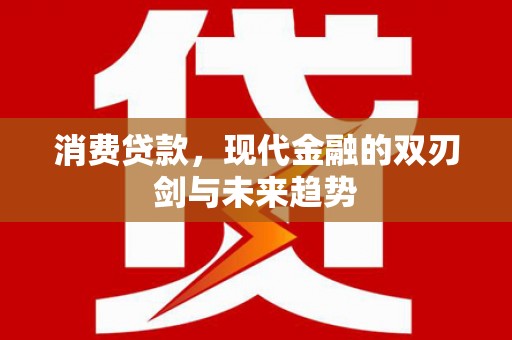龙岗消费贷款，现代金融的双刃剑与未来趋势