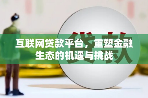 龙岗互联网贷款平台，重塑金融生态的机遇与挑战