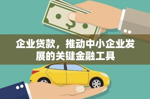 龙岗企业贷款，推动中小企业发展的关键金融工具