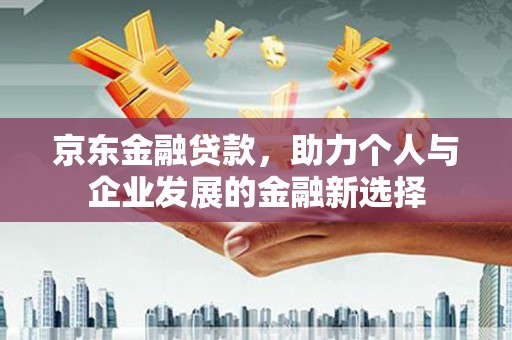 龙岗京东金融贷款，助力个人与企业发展的金融新选择