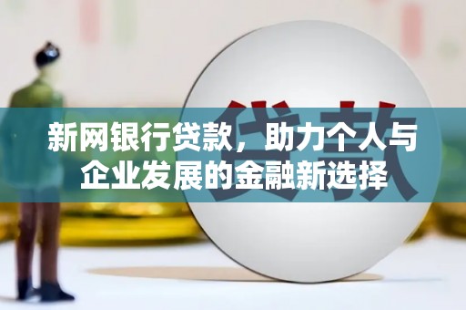 龙岗新网银行贷款，助力个人与企业发展的金融新选择