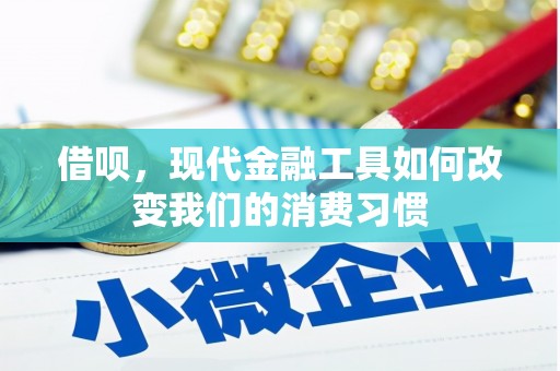 龙岗借呗，现代金融工具如何改变我们的消费习惯