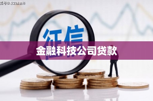 龙岗金融科技公司贷款