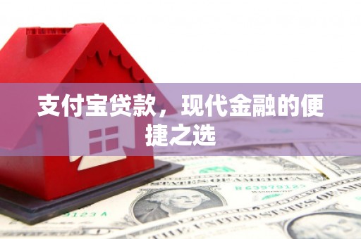 龙岗支付宝贷款，现代金融的便捷之选