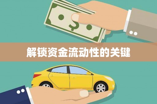 龙岗解锁资金流动性的关键