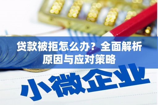龙岗贷款被拒怎么办？全面解析原因与应对策略