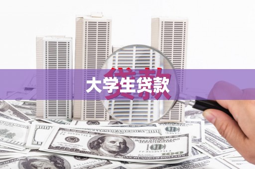 龙岗大学生贷款